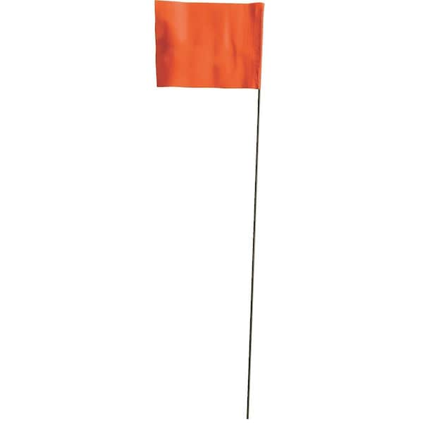 Blackburn Flag Marking Flag, Vinyl, 15 in L., 100 PK 455W STD ORG - main